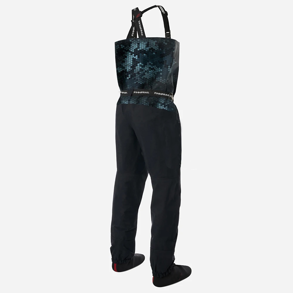 Fishing Waders - กางเกงตกปลาแบบกันน้ำสำหรับผู้ชาย ทำจากนีโอพรีน มีสามสี กางเกงสำหรับขี่มอเตอร์ไซค์ กางเกงขี่ ATV