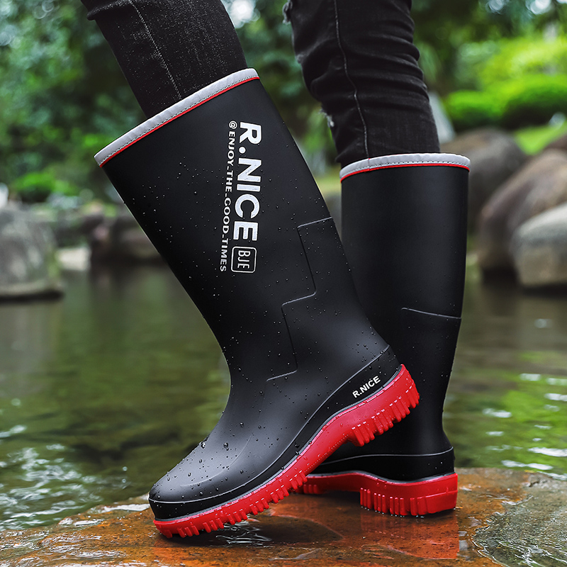 รองเท้ากันฝนสำหรับผู้ชาย รองเท - Fishing Boots บทวิจารณ์และราคา
