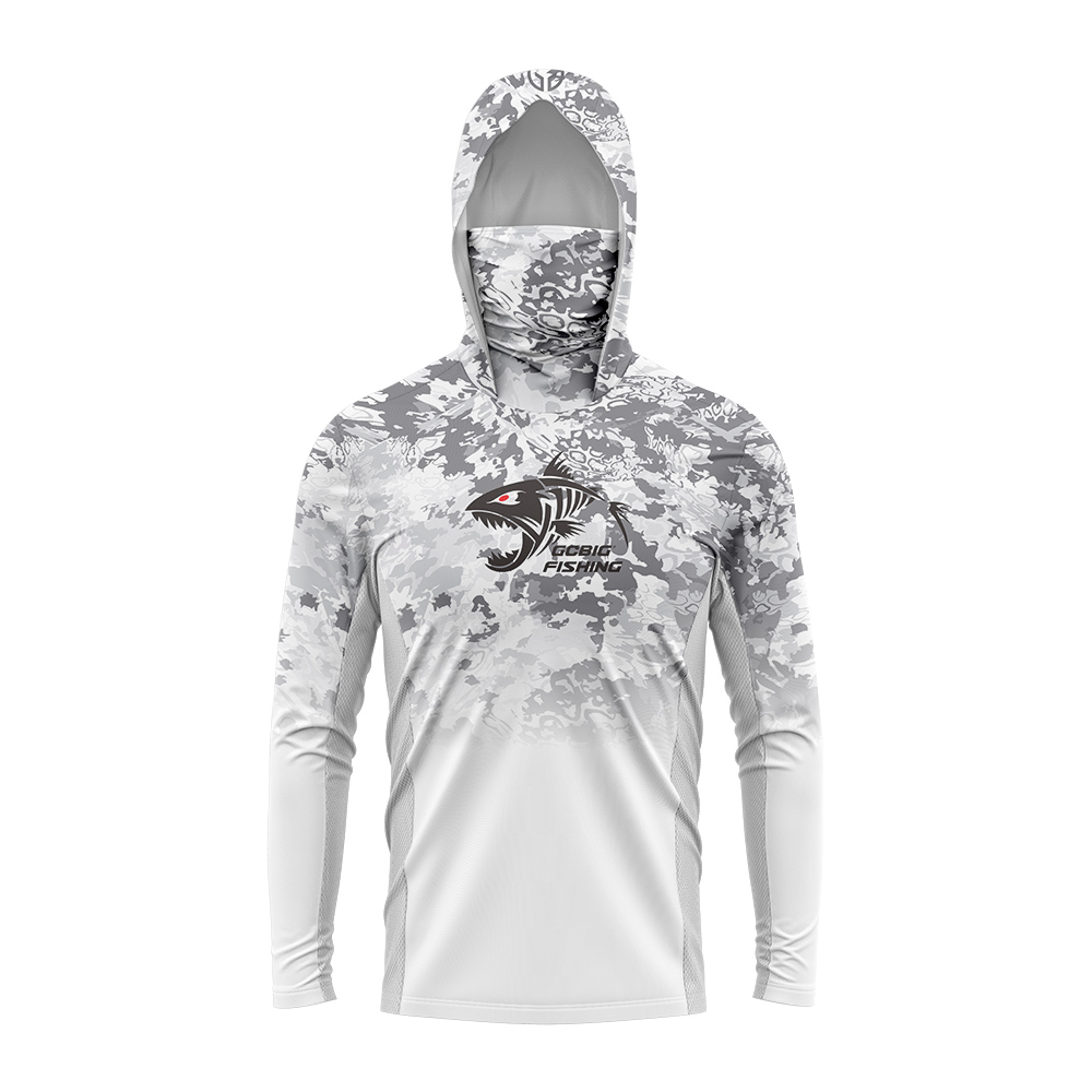 เสื้อตกปลาแบบมีฮู้ด UPF50+ พร้ - Fishing Shirt Uv Protection บทวิจารณ์และราคา