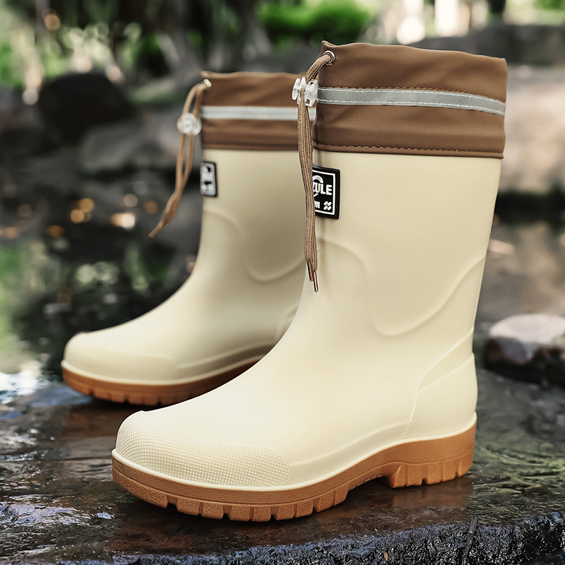 รองเท้าบูทกันฝนแบบมีเชือกรูดสำ - Fishing Boots บทวิจารณ์และราคา