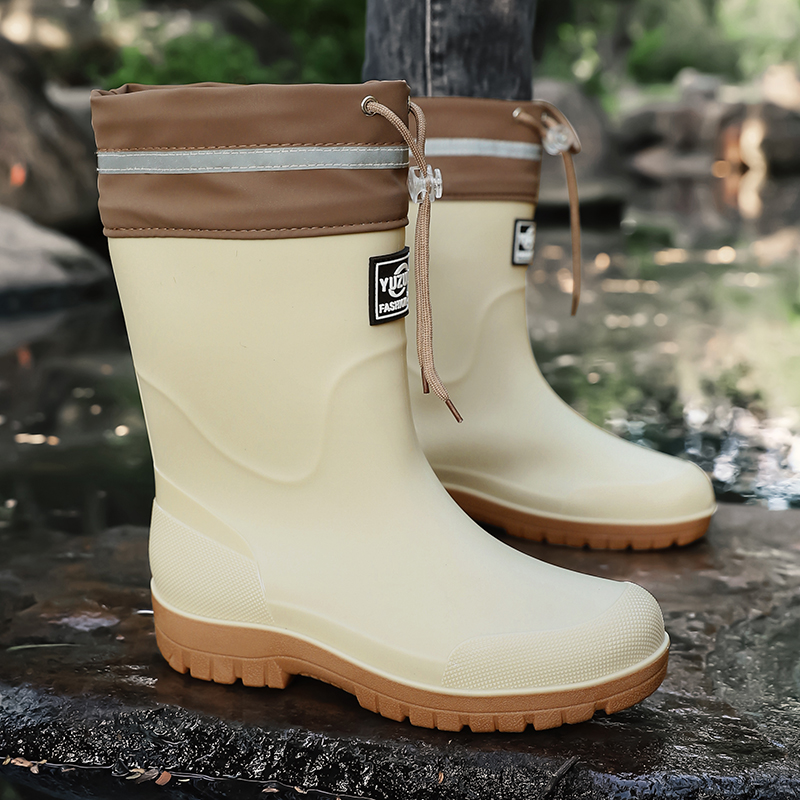 รองเท้าบูทกันฝนแบบมีเชือกรูดสำ - Fishing Boots บทวิจารณ์และราคา