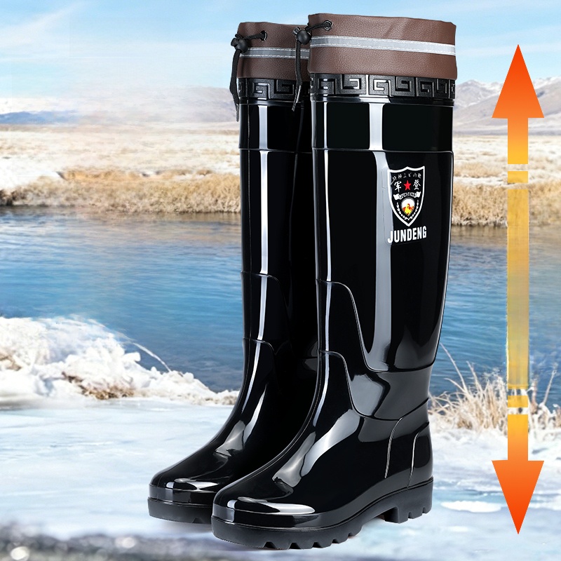 รองเท้าบูททำงานผู้ชายแบบหุ้มข้ - Fishing Boots บทวิจารณ์และราคา
