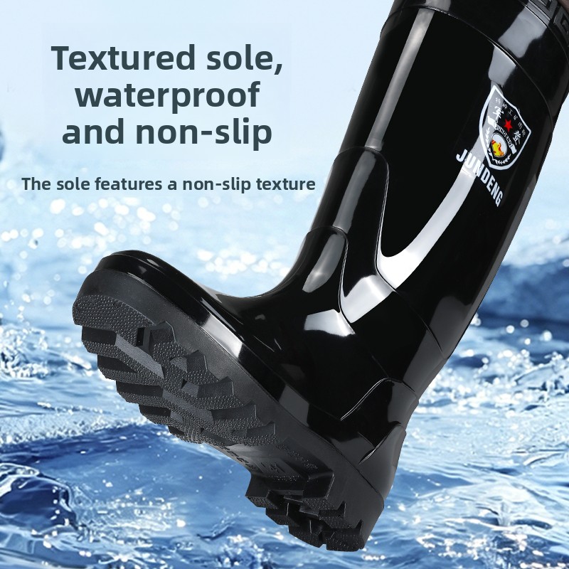 รองเท้าบูททำงานผู้ชายแบบหุ้มข้ - Fishing Boots บทวิจารณ์และราคา