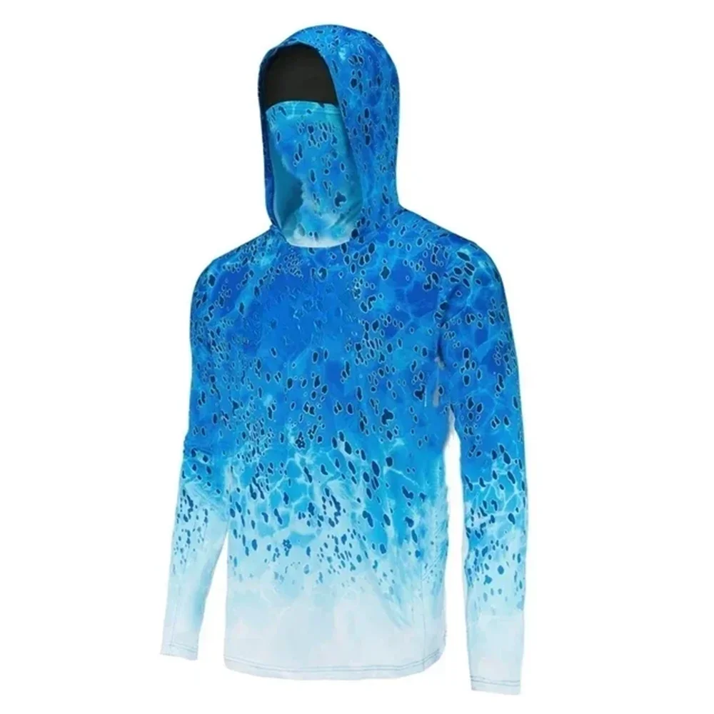 เสื้อตกปลาลายพราง UPF 50 แขนยา - Fishing Mask Sun Protection บทวิจารณ์และราคา