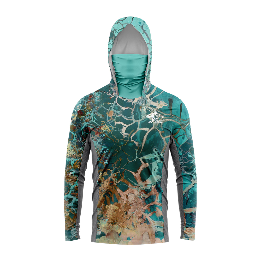 เสื้อตกปลาแขนยาวสำหรับผู้ชาย เ - Fishing Shirt Uv Protection บทวิจารณ์และราคา